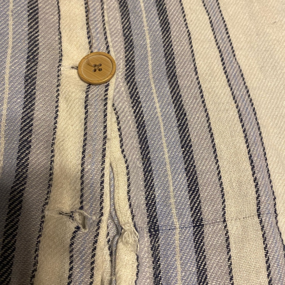 NWT Indigo Rein Striped Button-Down Dress - Picture 5 of 5